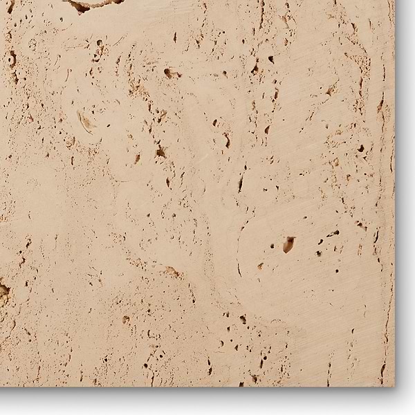 Stonework Barcode Ivory Travertine Premium 12x24 3D Vein Cut Polished + Honed Tile
