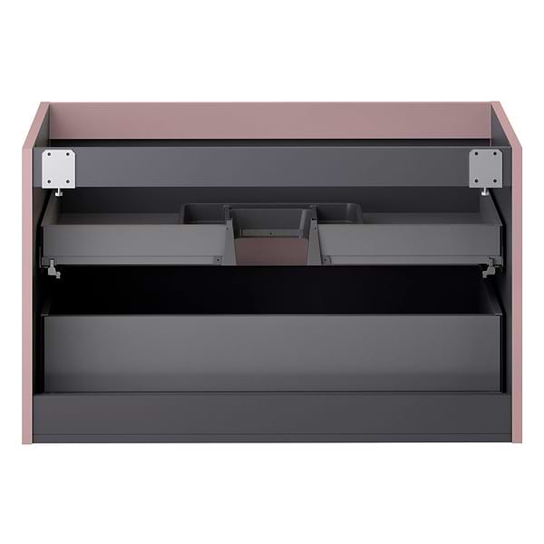 Prima Rose Pink 36" Single Vanity without Top