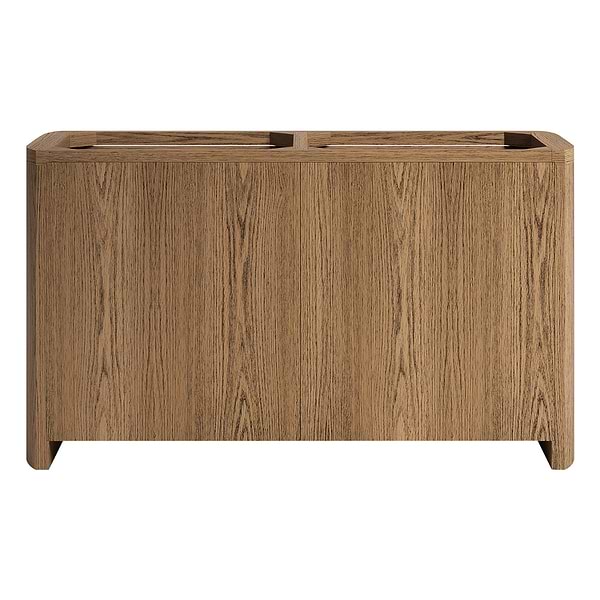 Callum Natural Ash 60" Double Vanity without Top by TileBar Studio Vanities, View 9, open zoomed image