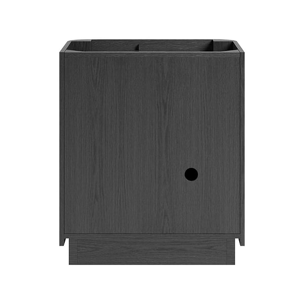 TileBar Studio Vanities Corbin Ebony Oak 30" Single Vanity with Carrara Marble Top