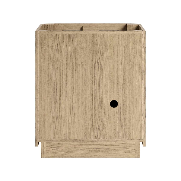 TileBar Studio Vanities Corbin Medium Ash 30" Single Vanity with Carrara Marble Top