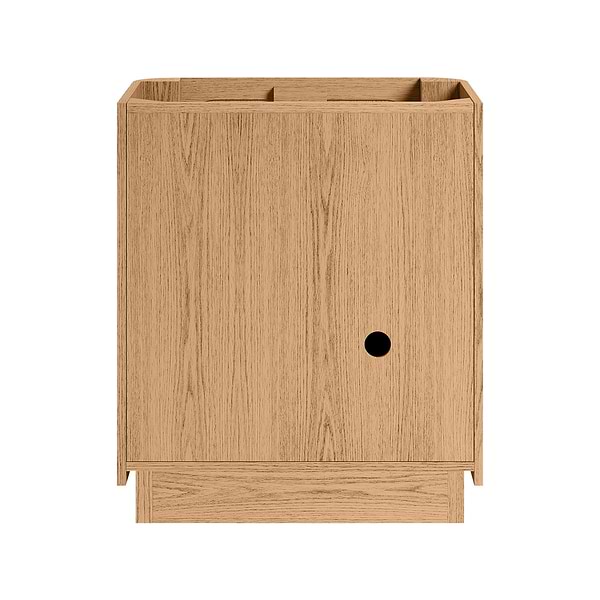 Corbin Medium Ash 30" Single Vanity with White Quartz Top by TileBar Studio Vanities, View 11, open zoomed image