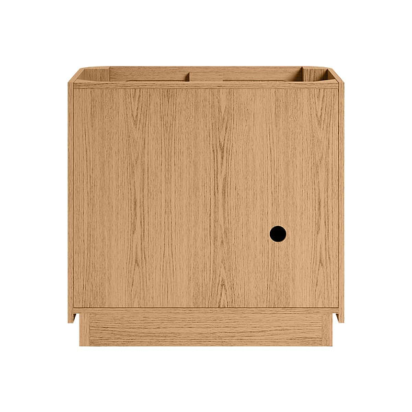 Corbin Medium Ash 36" Single Vanity with White Quartz Top by TileBar Studio Vanities, View 11, open zoomed image