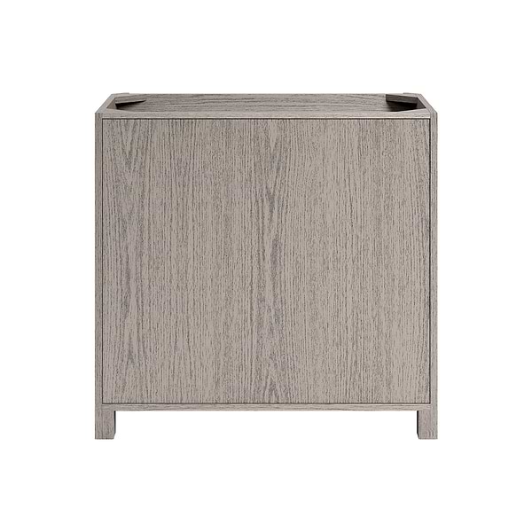 Dalton Steel Oak 36" Single Vanity without Top by TileBar Studio Vanities, View 9, open zoomed image