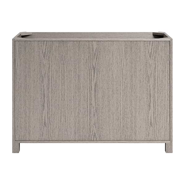 Dalton Steel Oak 48" Single Vanity without Top by TileBar Studio Vanities, View 9, open zoomed image