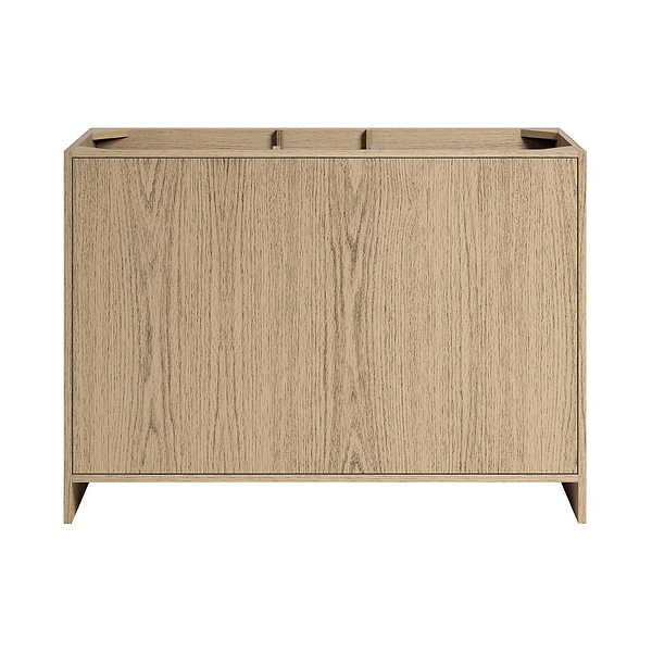 TileBar Studio Vanities Edison Medium Ash 48" Single Vanity without Top