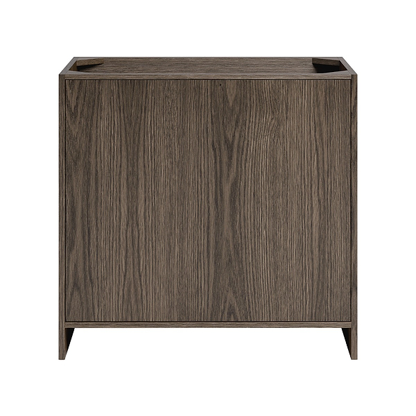 TileBar Studio Vanities Edison Espresso Oak 36" Single Vanity without Top