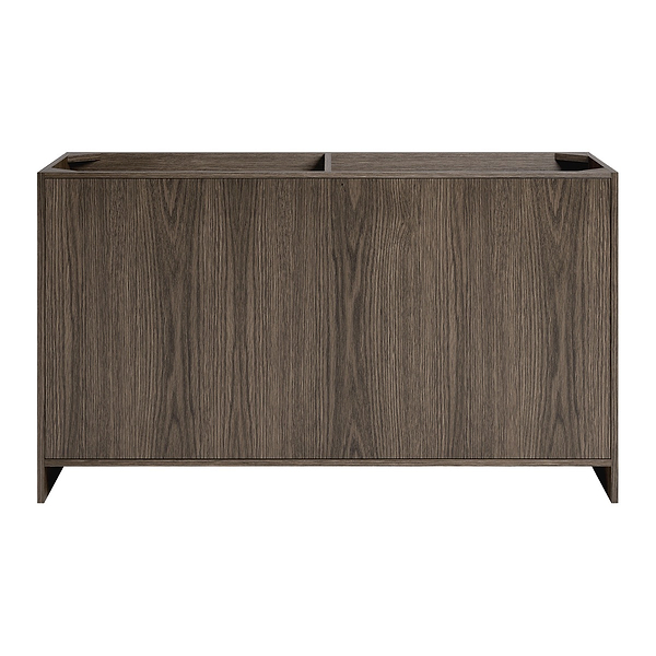 TileBar Studio Vanities Edison Espresso Oak 60" Double Vanity without Top