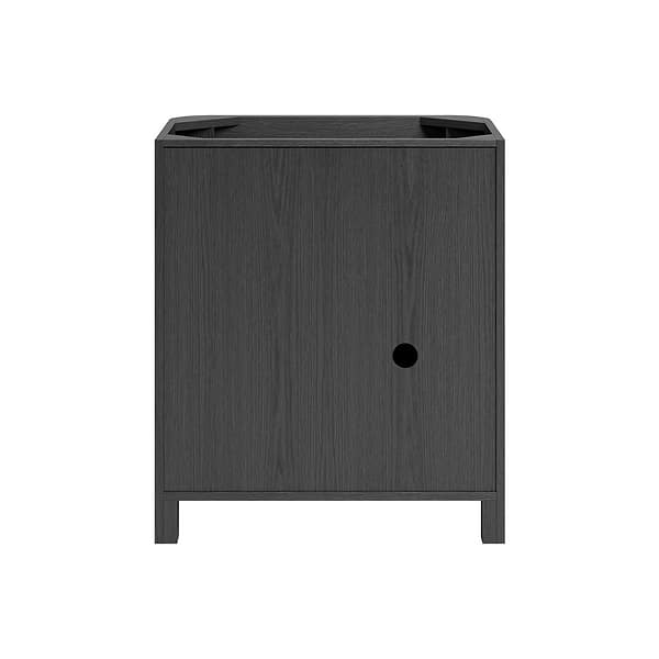 Harper Ebony Oak 30" Single Vanity without Top by TileBar Studio Vanities, View 9, open zoomed image