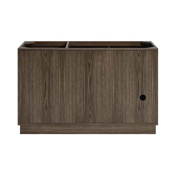 TileBar Studio Vanities Orville Espresso Oak 48" Single Vanity with Carrara Marble Top