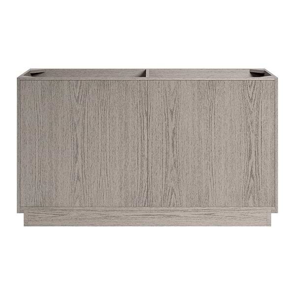 TileBar Studio Vanities Rhett Steel Oak 60" Double Vanity with White Quartz Top