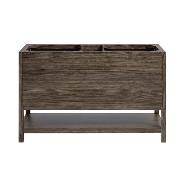 TileBar Studio Vanities Rowan Espresso Oak 48" Single Vanity with Carrara Marble Top