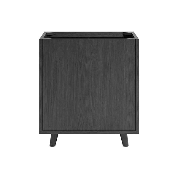 Setton Ebony Oak 30" Single Vanity without Top by TileBar Studio Vanities, View 10, open zoomed image