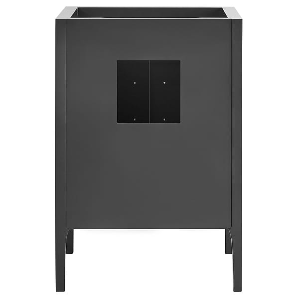 Province Charcoal and Gold 24" Single Vanity without Top
