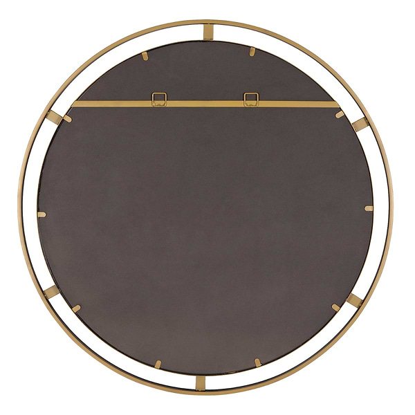 Davry Bronze 36" Round Mirror