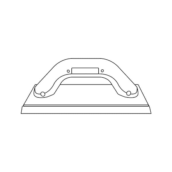 Ultralight 10.5" x 4" Epoxy Grout Float