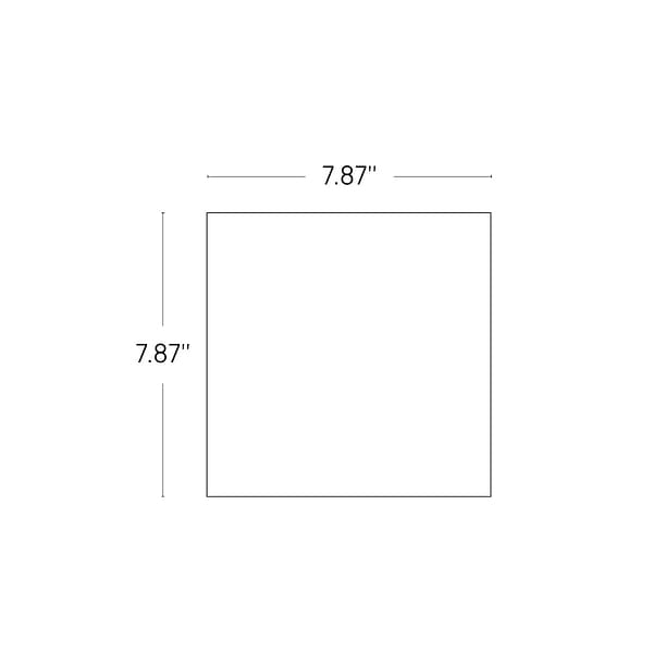 Bianco Carrara 8x8 Honed Marble Tile