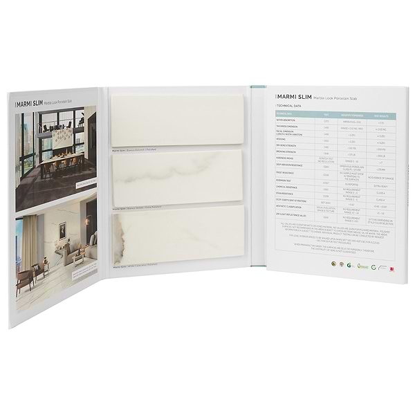 Marmi Slim V2 Collection Architectural Binder