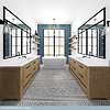Nolita Black & White 24x24 Matte Porcelain Tile