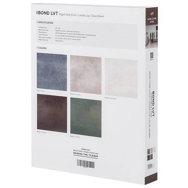 Bond LVT Collection Architectural Binder