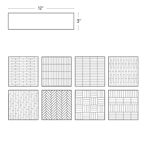 Calacatta Verde Premium 3x12 Honed Marble Tile