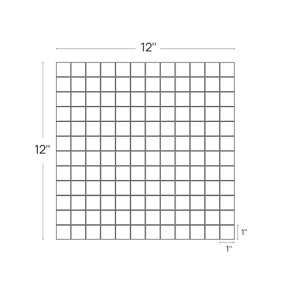 Calacatta Viola Premium 1x1 Hand Clipped Honed Marble Mosaic Tile