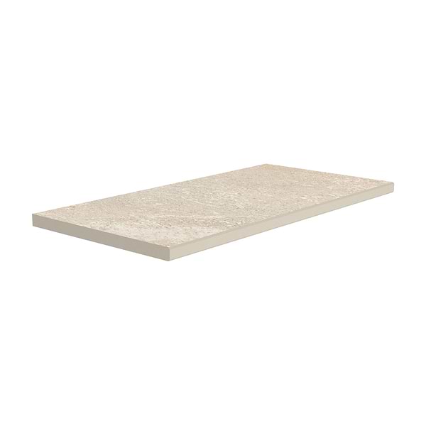 Massif Beige 12x24 Terrazzo Look Textured Matte Porcelain 2CM Pool Coping