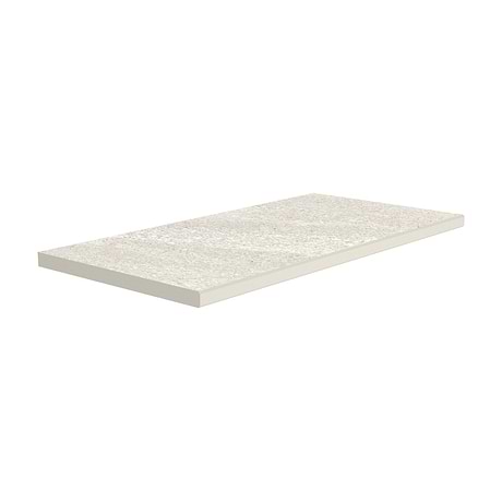 Massif Bianco 12x24 Terrazzo Look Textured Matte Porcelain 2CM Pool Coping