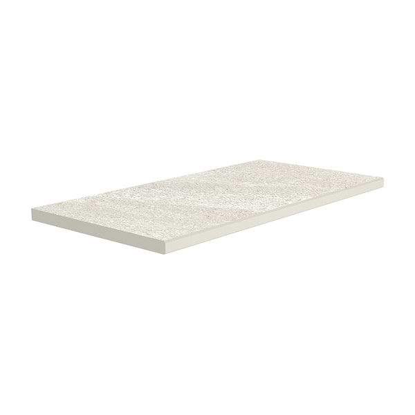 Massif Bianco 12x24 Terrazzo Look Textured Matte Porcelain 2CM Pool Coping