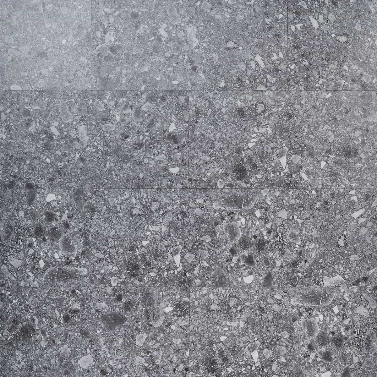 Rizo LVT Charcoal Black 1.38x94" LVT Slim End Cap by Versatrim