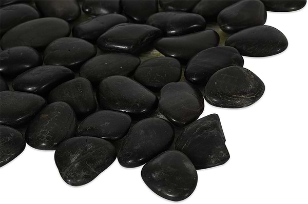 Cobblestone Obsidian Black_corner_closeup