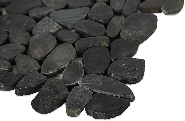 Cobblestone Polished Noir_corner_closeup