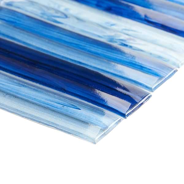 Maya Stacked Azur Mosaic Tile 