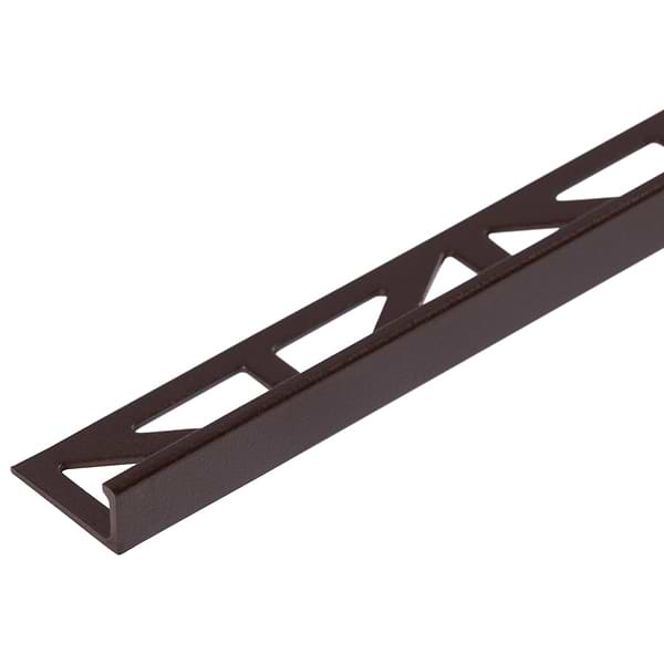 Essential Trims by Blanke Powder-Coated Industrial Rust 3/8" (10mm) Edge Protector Trim
