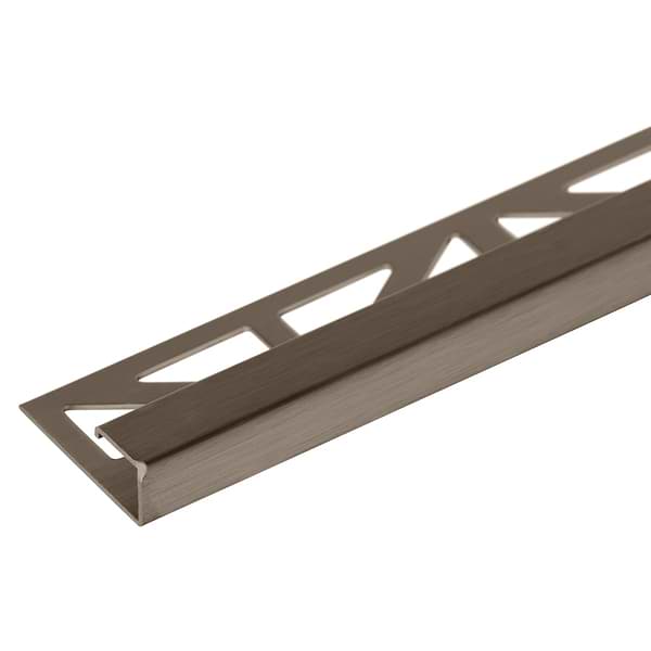 Essential Trims by Blanke Brushed Anodized Satin Gold 7/16" (11mm) Cubeline