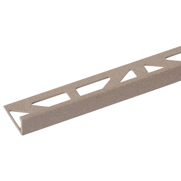 Essential Trims by Blanke Powder-Coated Sand Tropez 3/8" (10mm) Edge Protector Trim