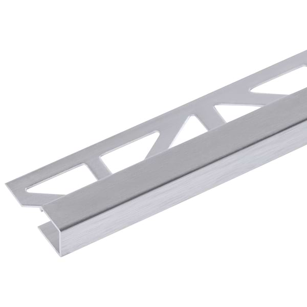 Essential Trims by Blanke Brushed Anodized Satin Silver 7/16" (11mm) Cubeline