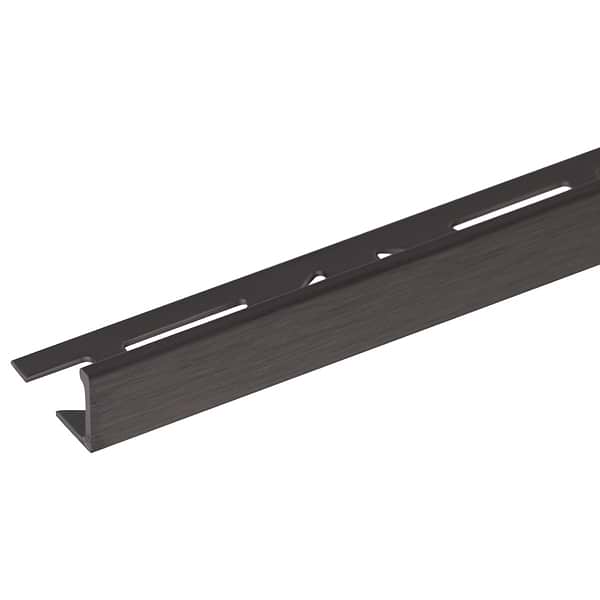 Essential Trims by Blanke Brushed Anodized Titanium Bronze 7/16" (11mm) Cubeline