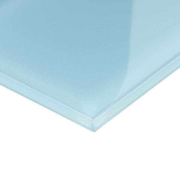 Loft Turquoise 4x12 Polished Glass Tile