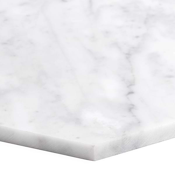 Sample-Carrara 10" Hexagon Honed Marble Tile