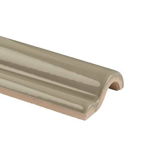 Lancaster Piccadilly Celery Green 2x12 Polished Ceramic Chair Rail Liner