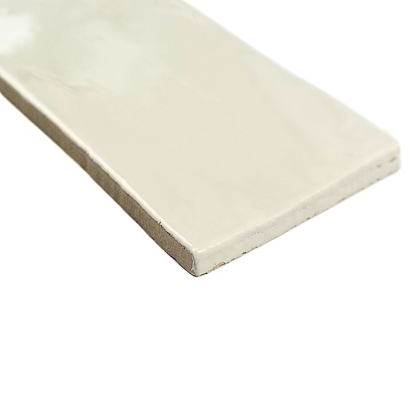 Lancaster Vanilla Cream Ivory 3x12 Polished Ceramic Subway Tile