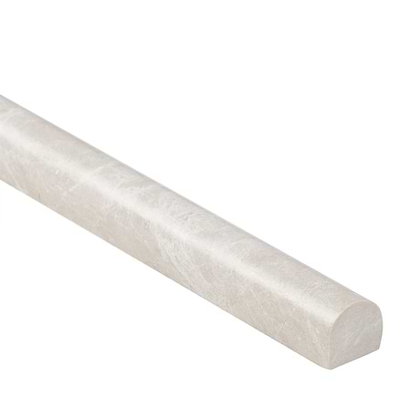Cream Misto 1x12 Honed Marble Pencil Molding