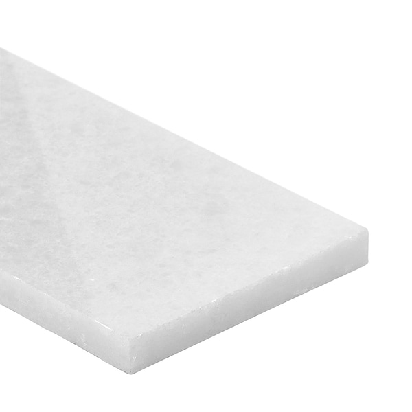 Snow White 3x6 Polished Marble Tile