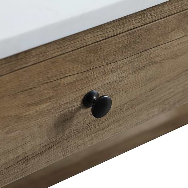 Murray Blonde Oak 48" Single Vanity with White Cultured Marble Top