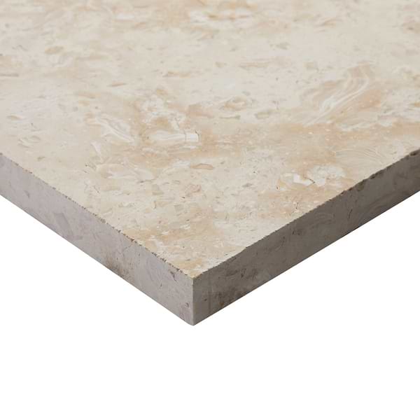 Ocean Reef Beige 24x24 Brushed Limestone 3CM Outdoor Paver