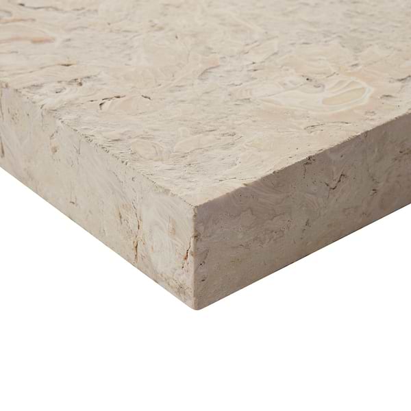 Ocean Reef Beige 12x24 Brushed Limestone 5CM Pool Coping