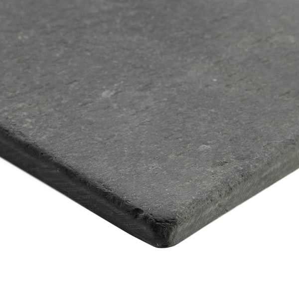 India Black 3x6 Tumbled Slate Tile