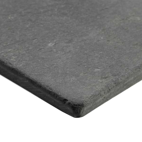 India Black 2x2 Tumbled Slate Mosaic Tile