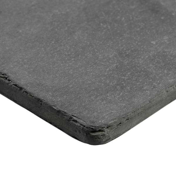 India Black 4x4 Tumbled Slate Tile